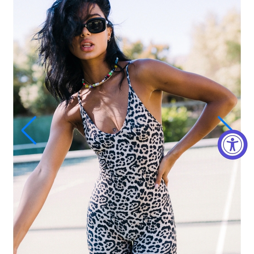 Skatie Leopard Print Jumpsuit